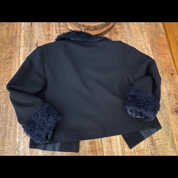 Denis Part Wool Girls Dress Jacket with Collar euc - Picture 4 of 4